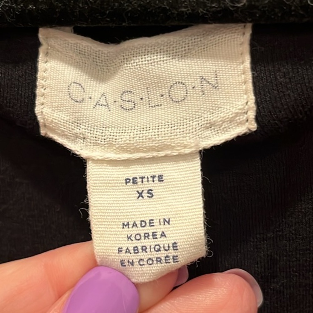 🇪🇸🐠New CASLON Nordstrom Knit Maxi Dress petite XS - Picture 8 of 10